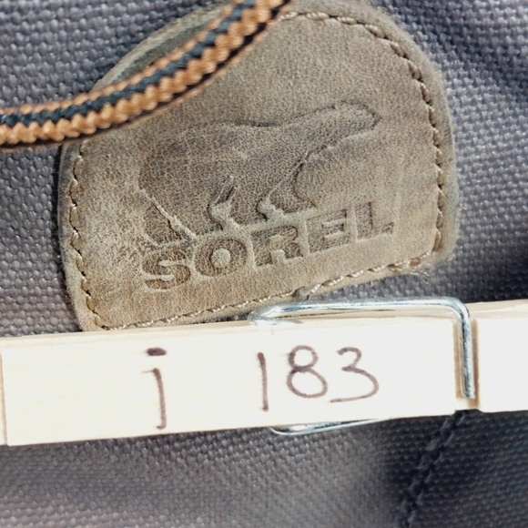 Sorel Gary Tan 1964 Premium Wedge Lace Up Ankle Boots I183 - Picture 12 of 12